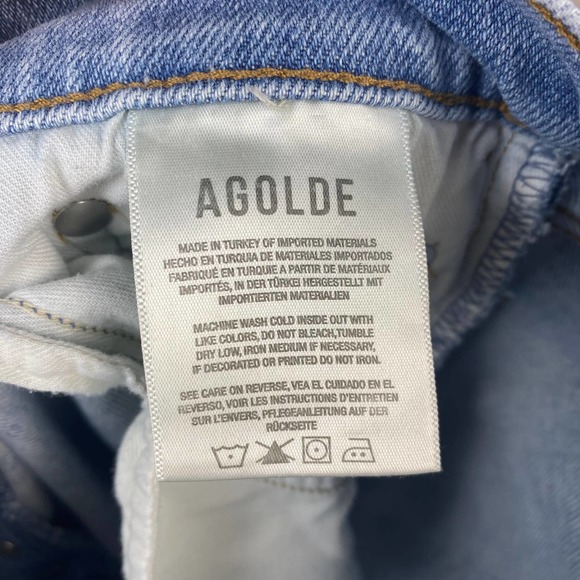 Agolde Jeans Nico High Rise Slim Fit Embark Size 26 - Picture 12 of 13